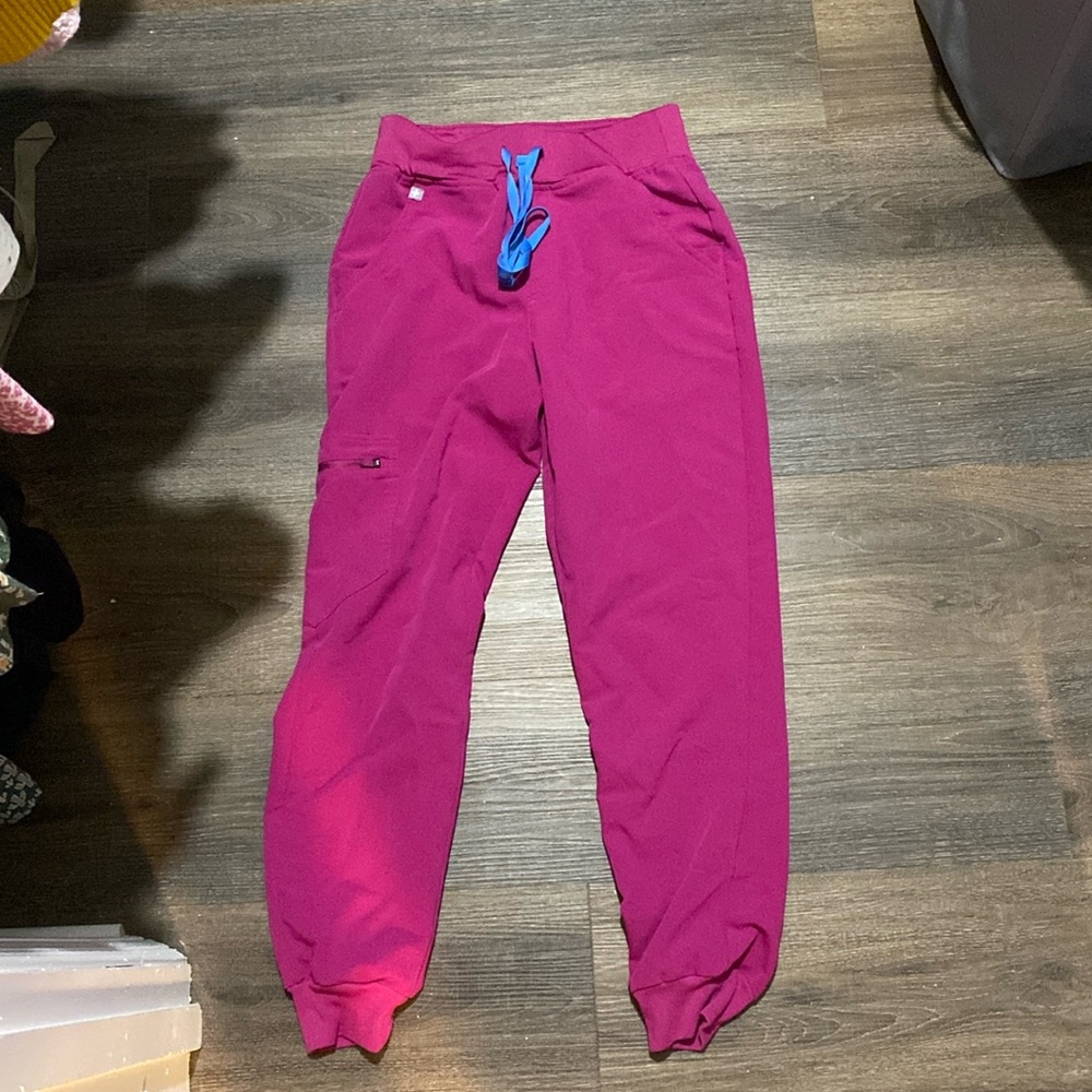 Pink fig joggers